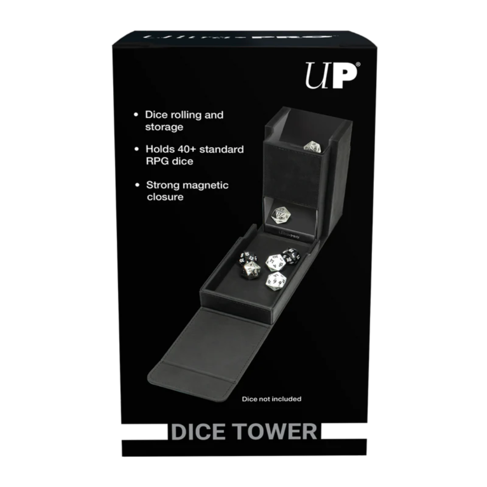 Ultra Pro Dice Tower - Alcove - Jet Black