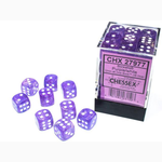 Chessex Kit de Dés Chessex Borealis Purple/White 36d6