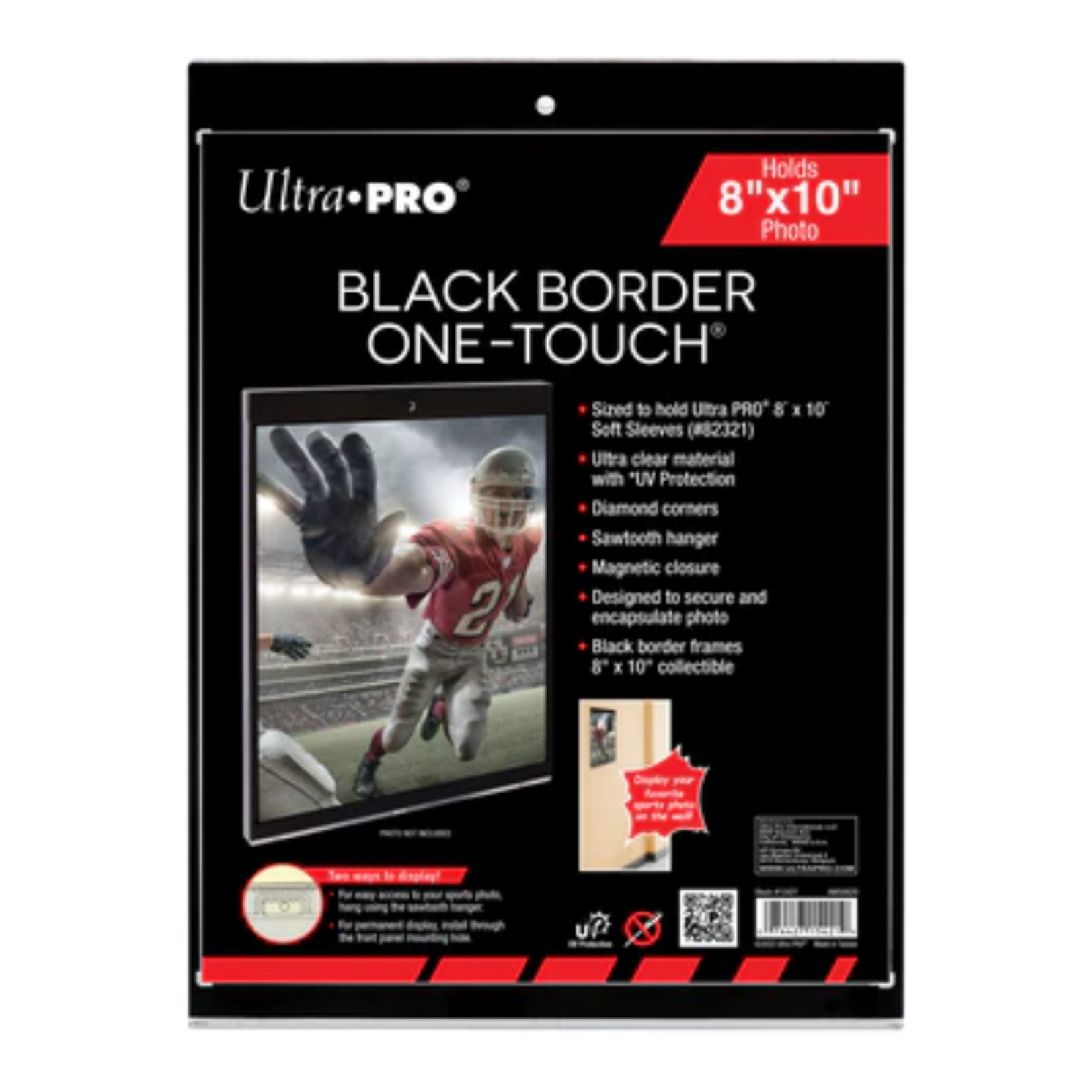 Ultra Pro One-Touch 8" x 10" - Black Border