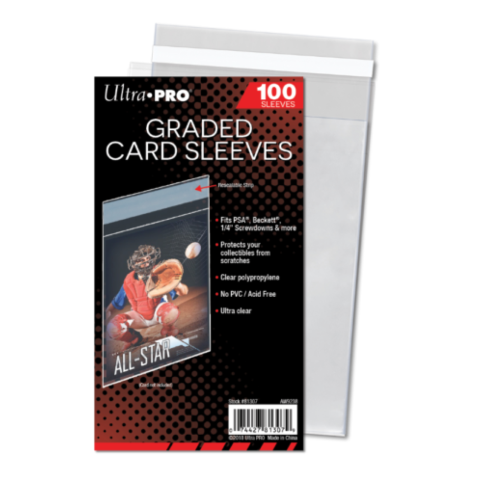 Accessoires Resealable Bags - Graded Card (100)
