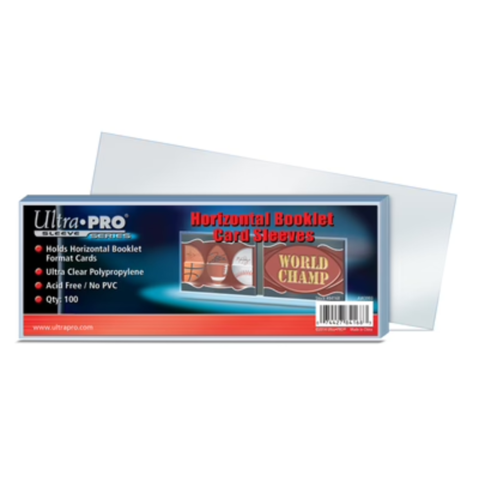 Accessoires Sleeves - Horizontal Booklet (100)