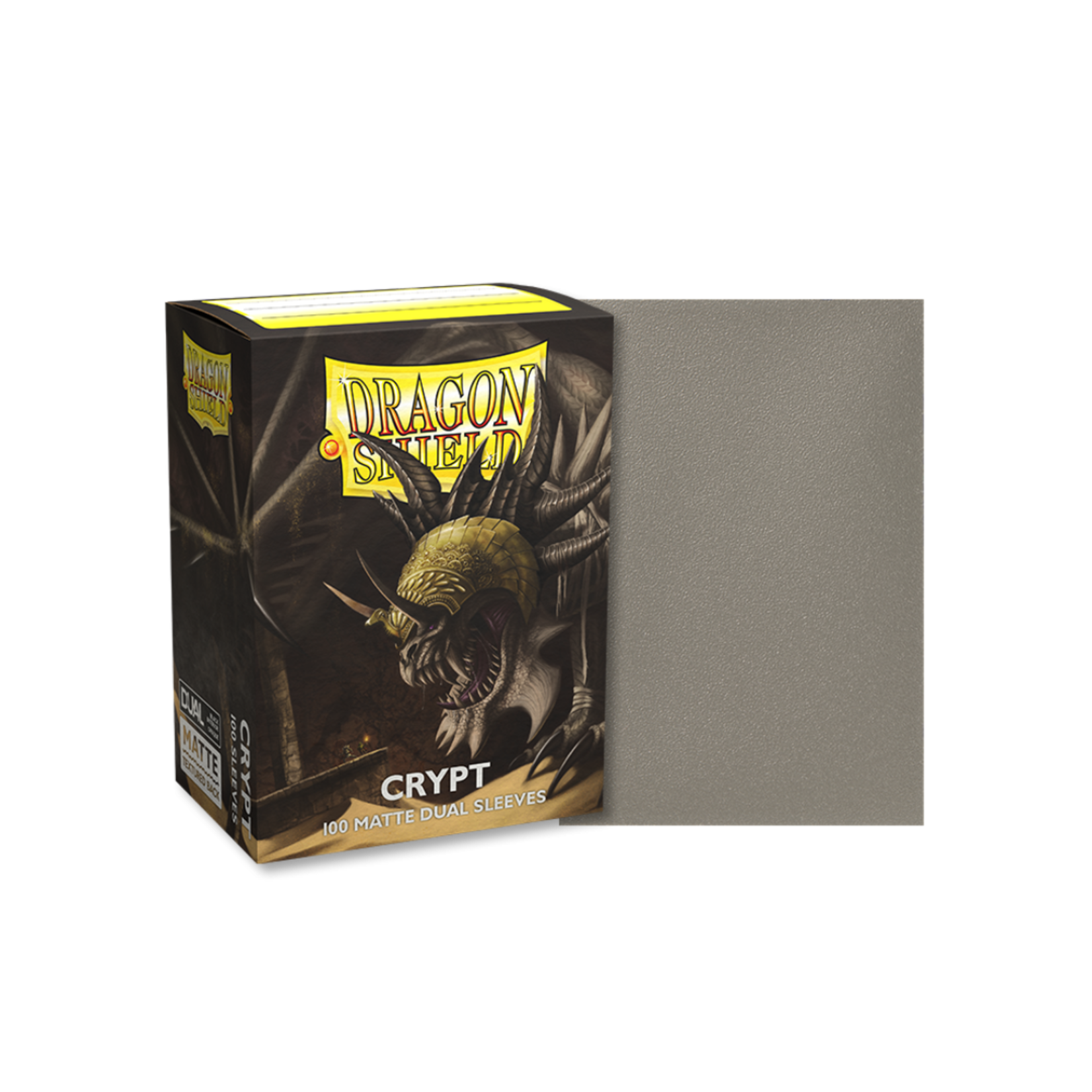 Accessoires Sleeves Dragon Shield Dual Matte - Crypt