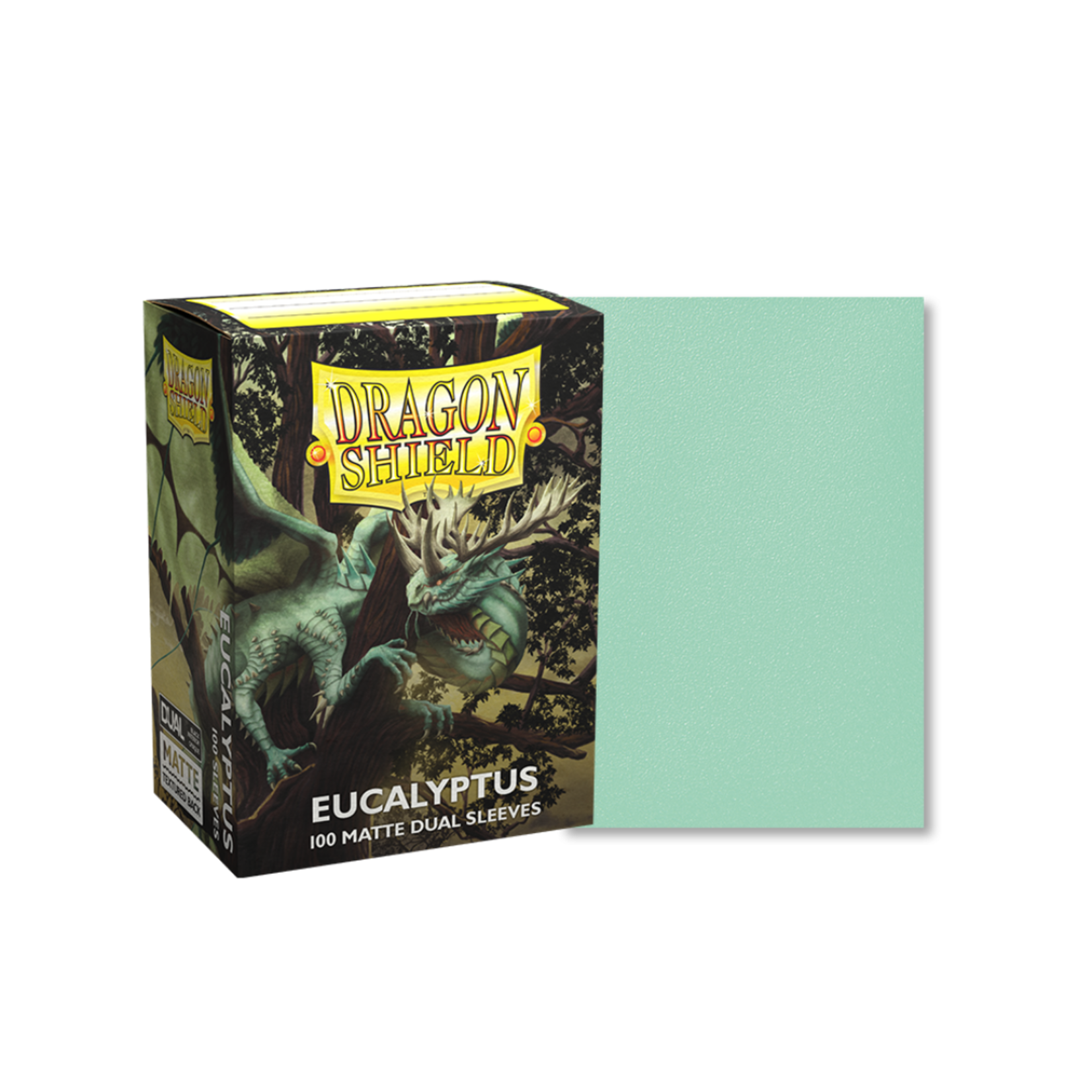 Accessoires Sleeves Dragon Shield Dual Matte - Eucalyptus