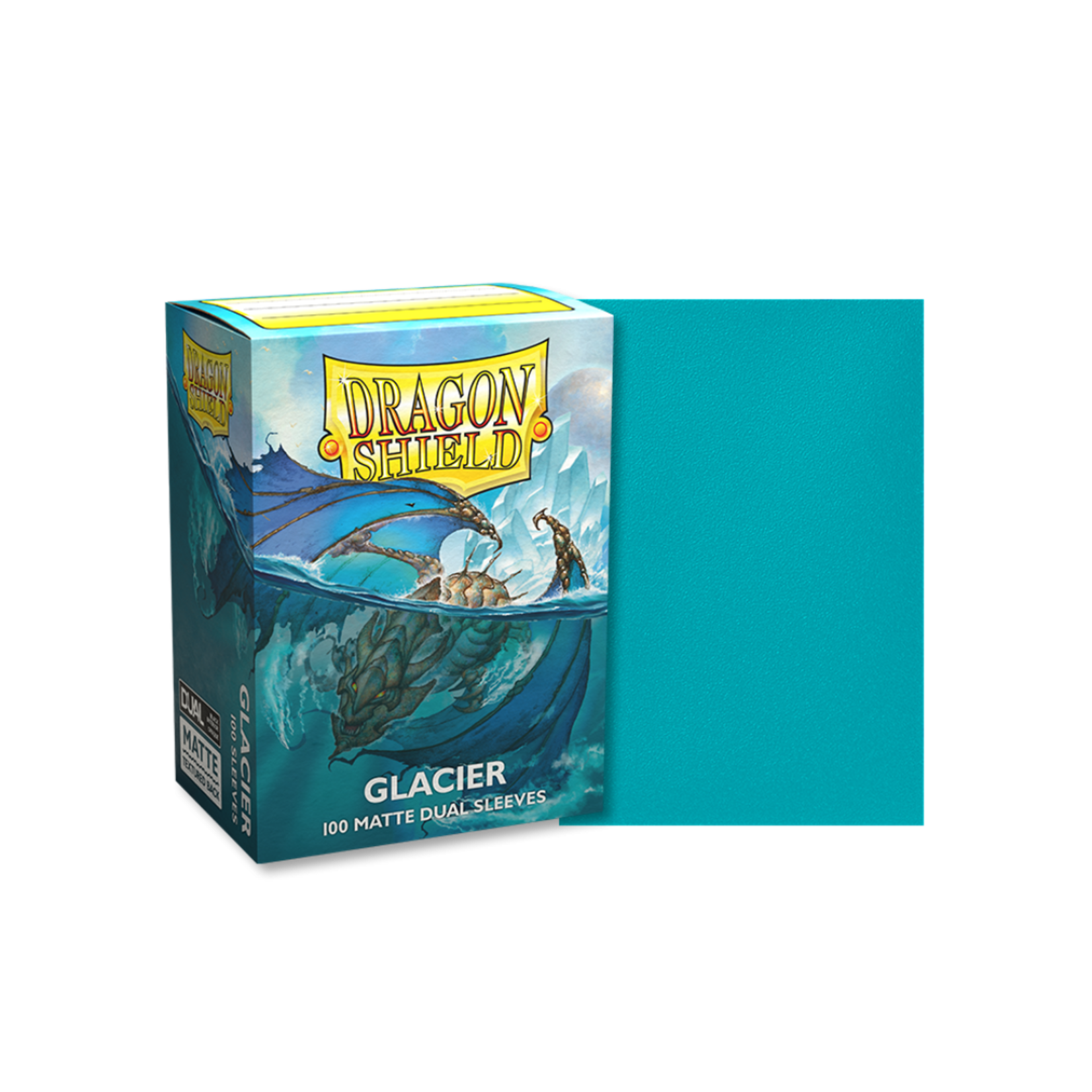 Accessoires Sleeves Dragon Shield Dual Matte - Glacier Miniom