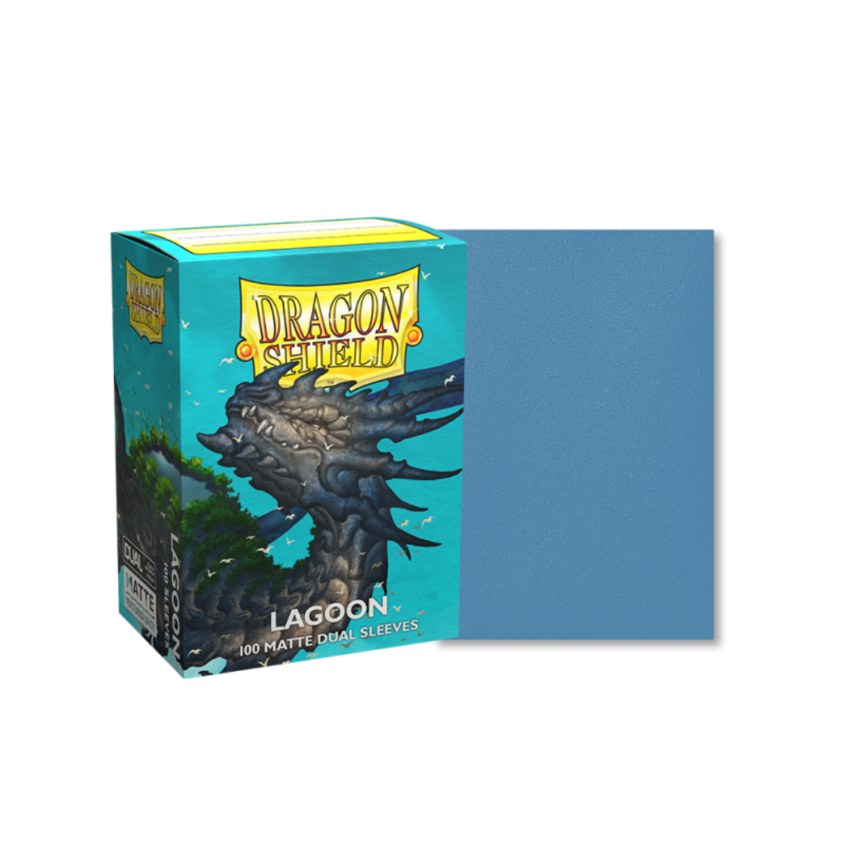 Accessoires Sleeves Dragon Shield Dual Matte - Lagoon