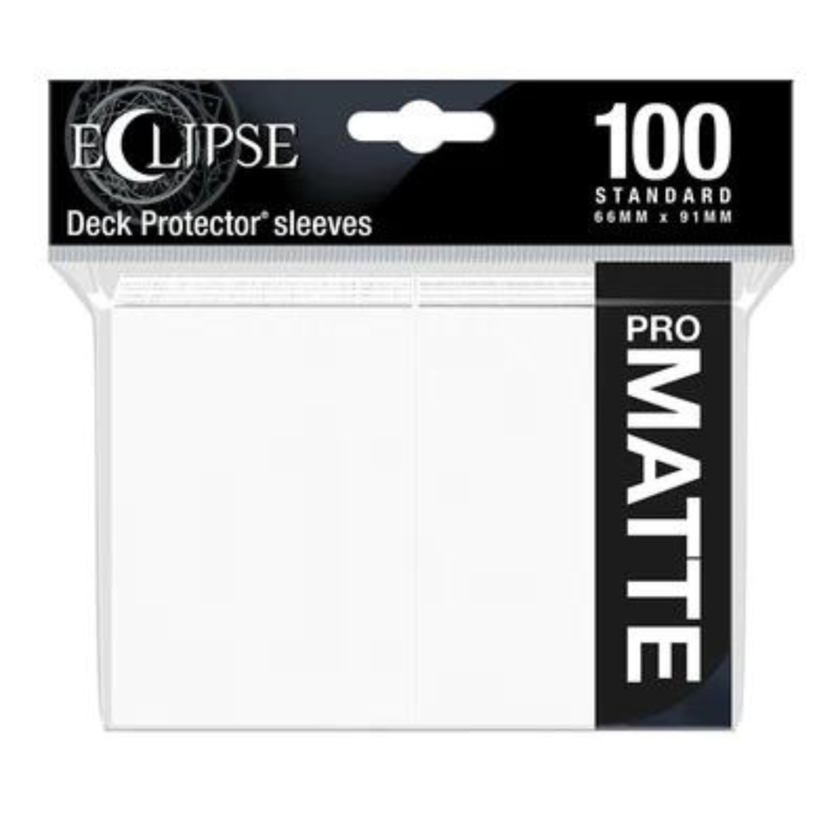 Accessoires Sleeves Eclipse - 100 ct Arctic White Matte