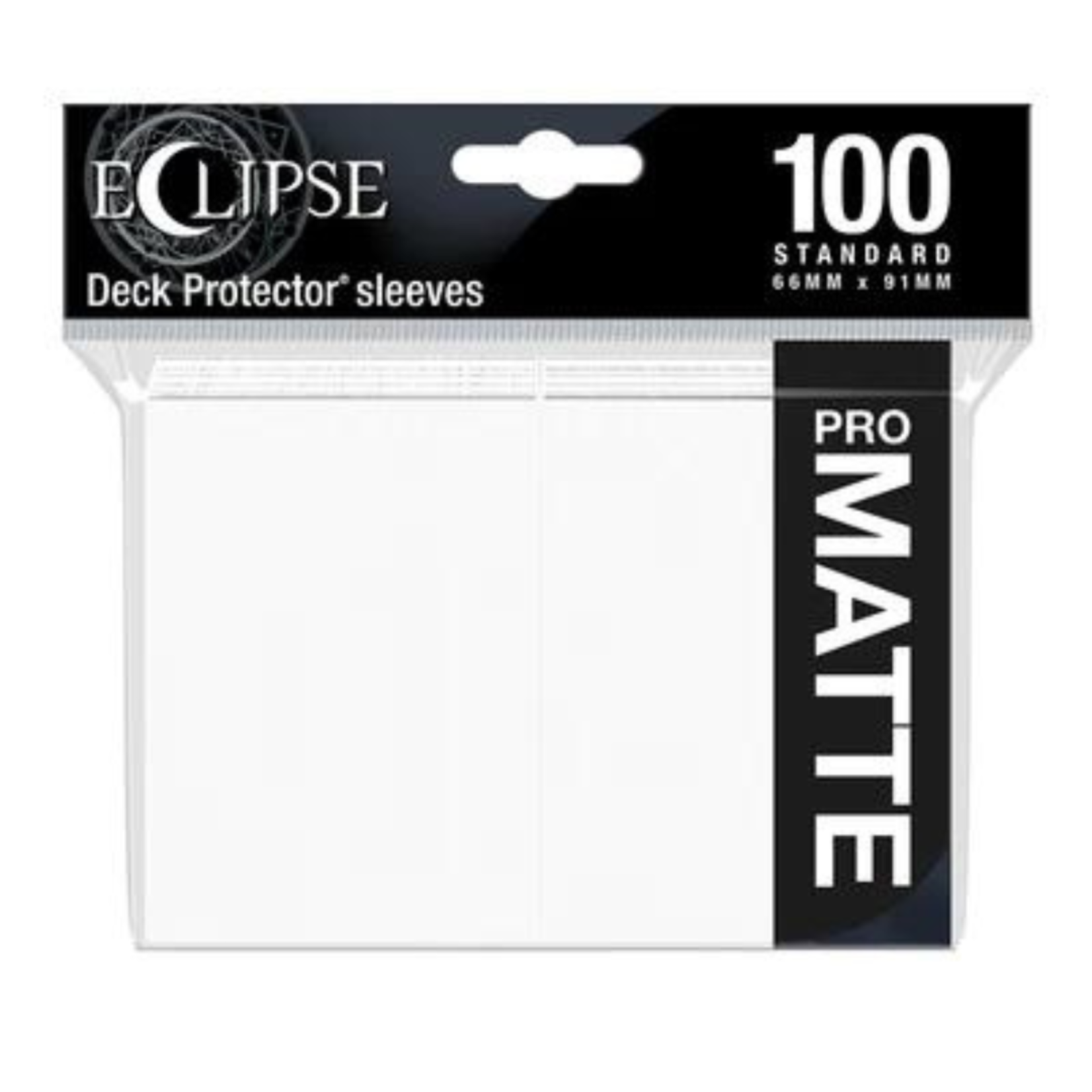 Ultra Pro Sleeves Eclipse - 100 ct Arctic White Matte