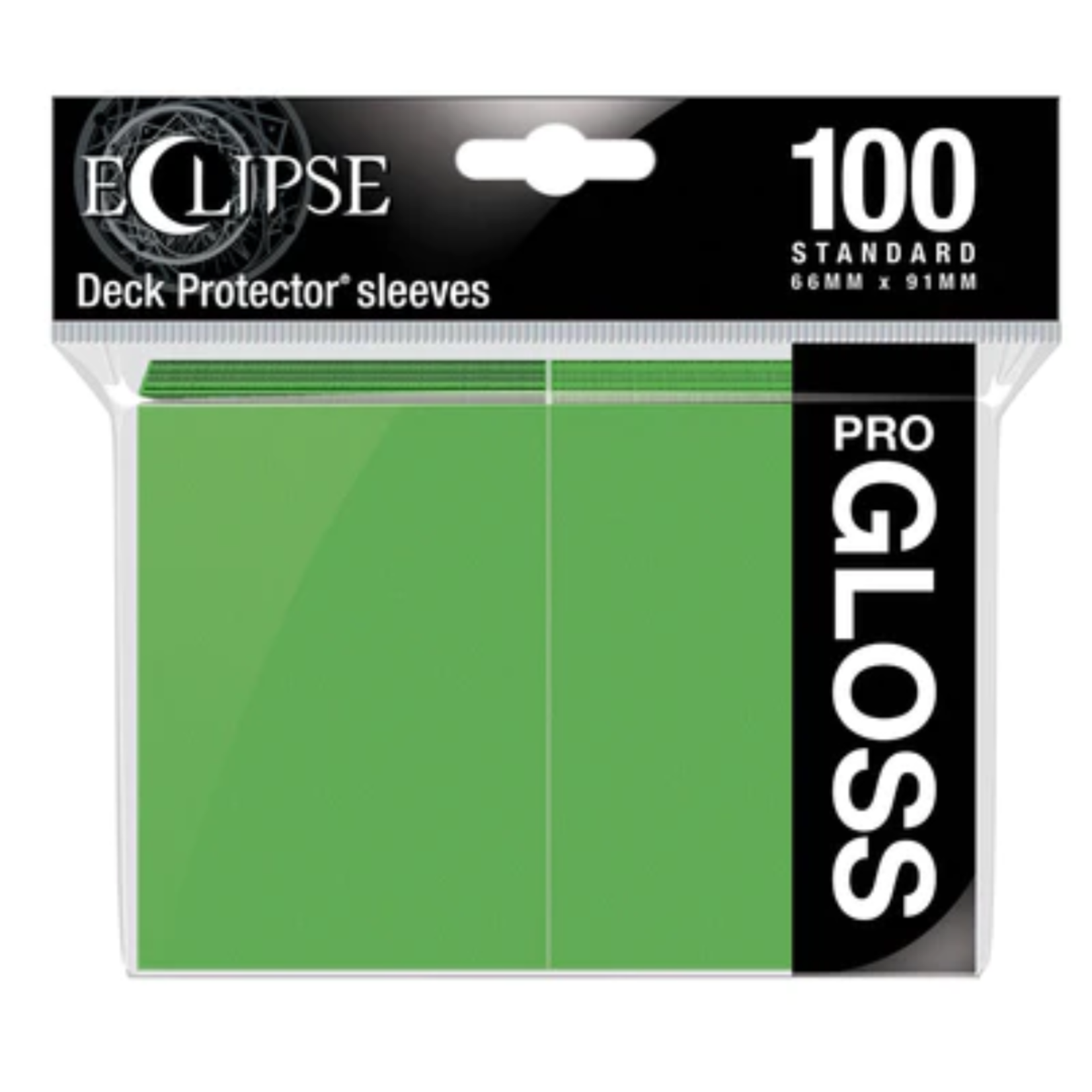 Ultra Pro Sleeves Eclipse Pro Gloss - 100 ct Lime Green