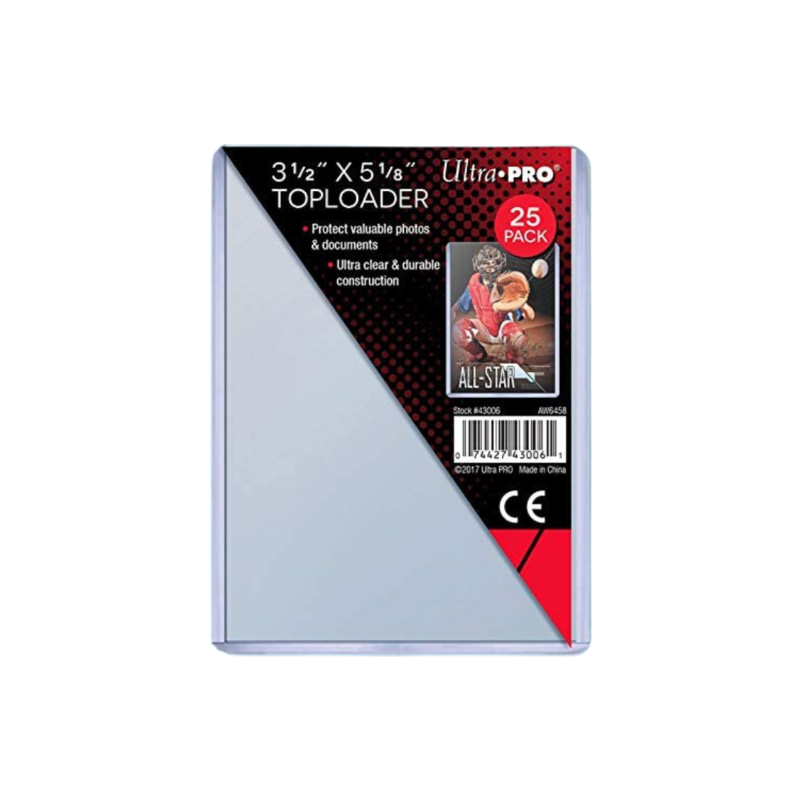 Accessoires Toploader - 3-1/2" X 5-1/8" (25)