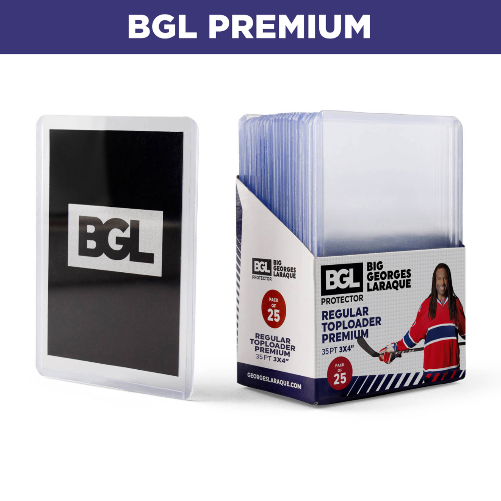 Accessoires Toploader 35pt Premium (25) BGL
