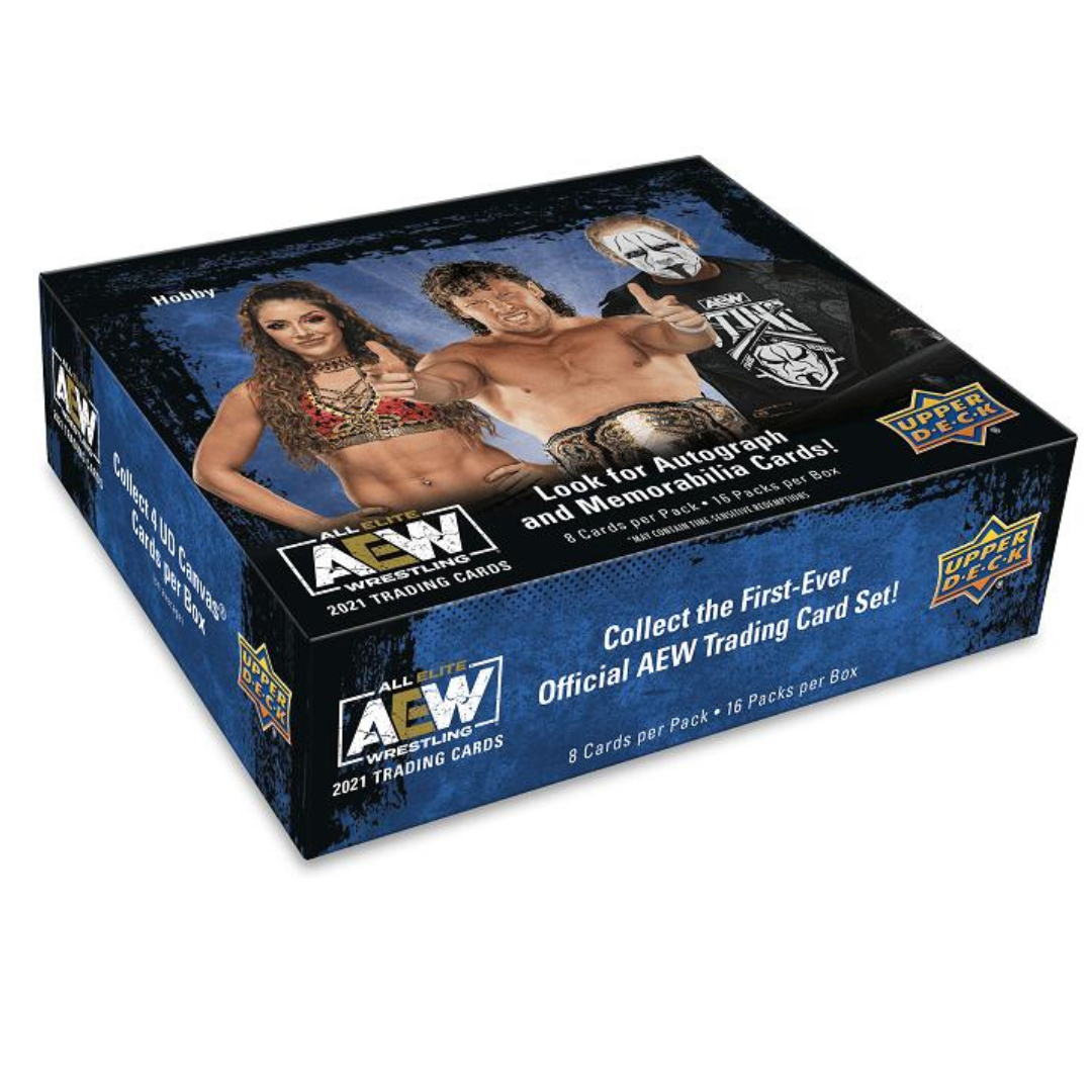 Upper Deck Wrestling 2021 AEW All Elite Hobby Box CollectEdition