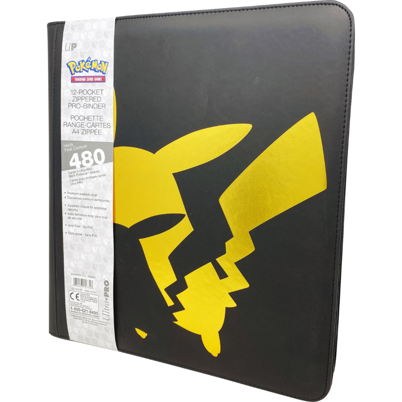 Accessoires Zip Pro-Binder Pokemon - 12-Pocket  - Elite Series Pikachu