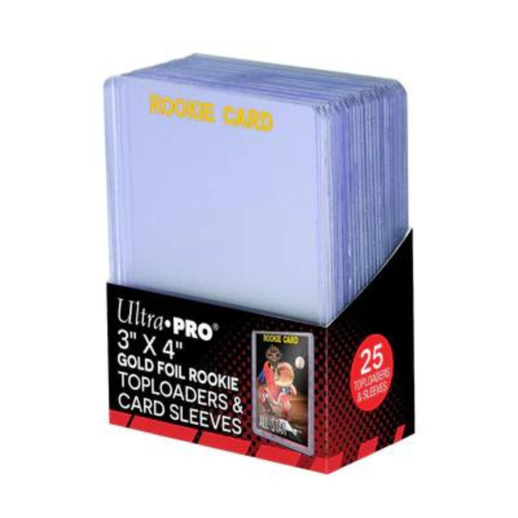 Accessoires Toploader 35pt (25) Rookie Gold