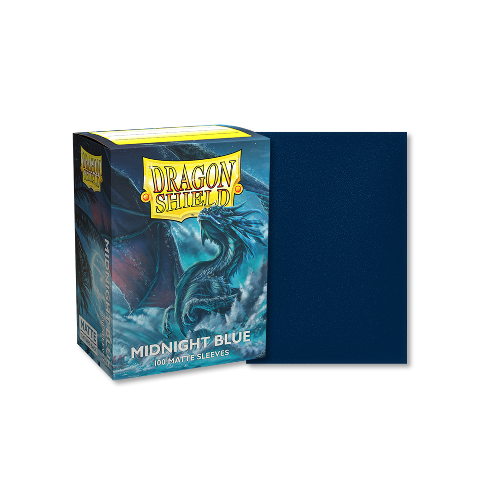 Accessoires Sleeves Dragon Shield - Matte (100) Midnight Blue