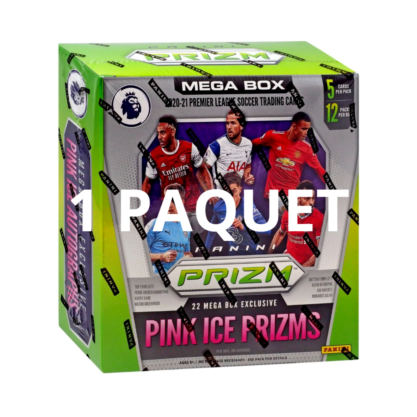 Panini Soccer 2020-21 Prizm Premier League Soccer - Mega Pack