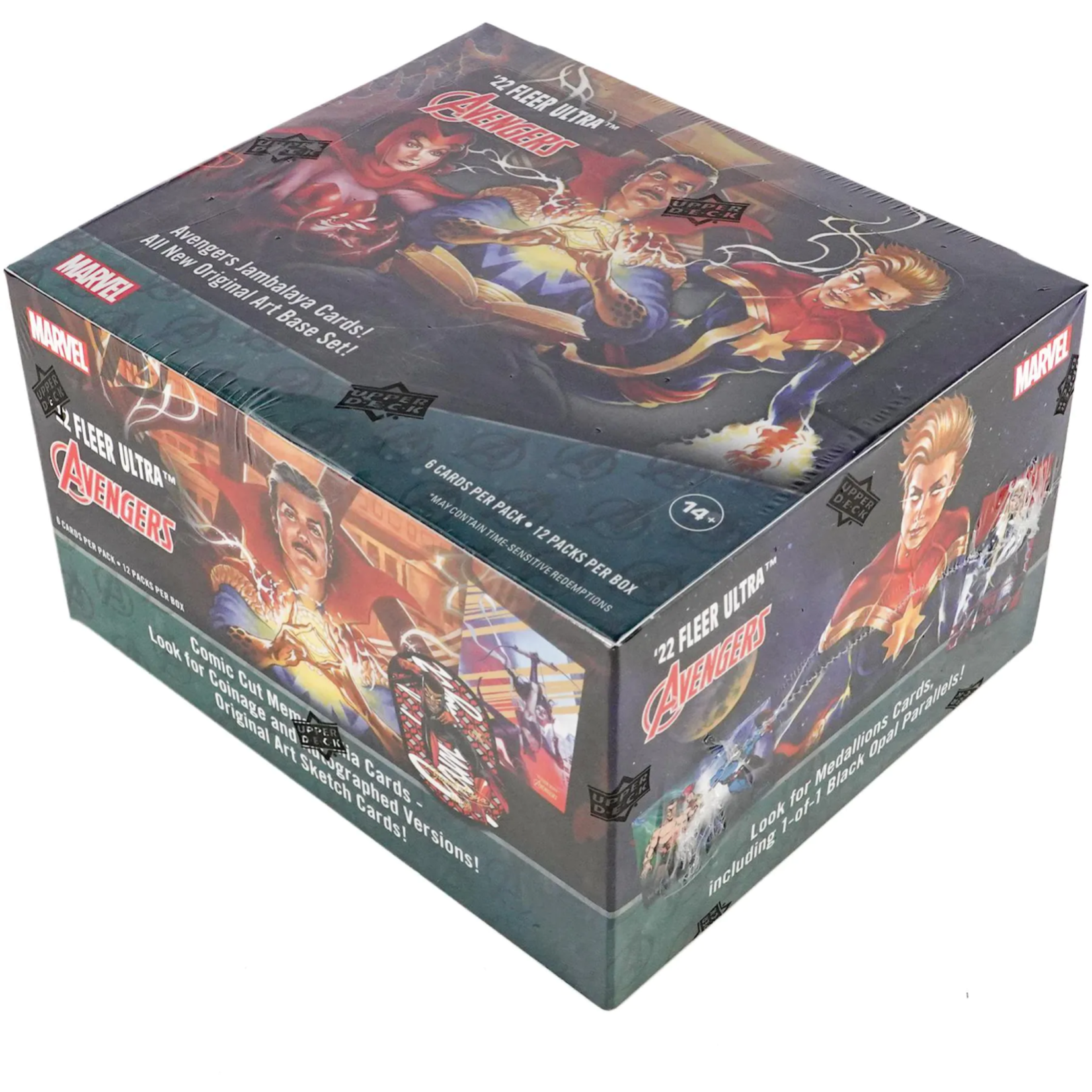 Marvel 2022 Marvel Fleer Ultra Avengers - Hobby Box