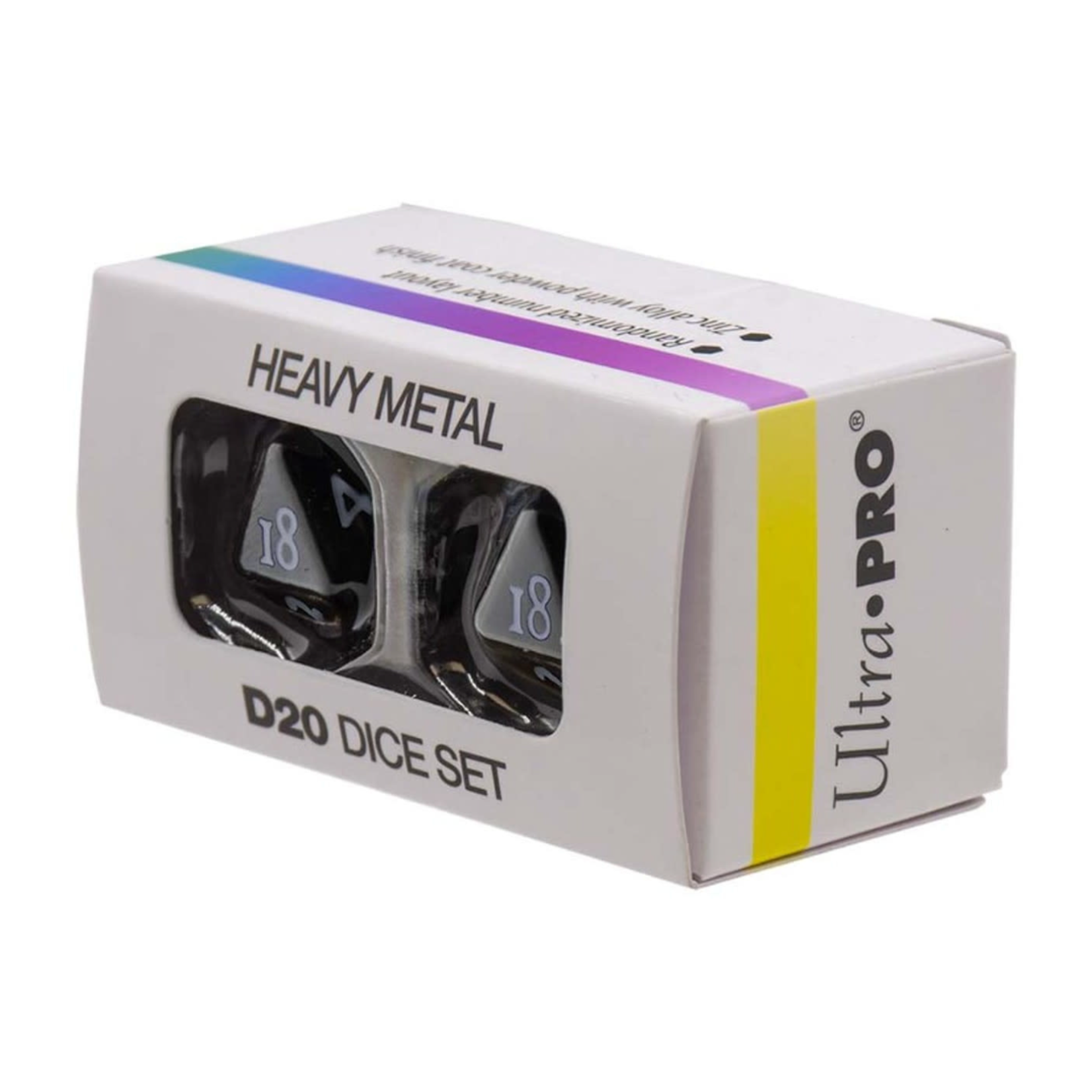 Accessoires Heavy Metal Dice - Vivid Black