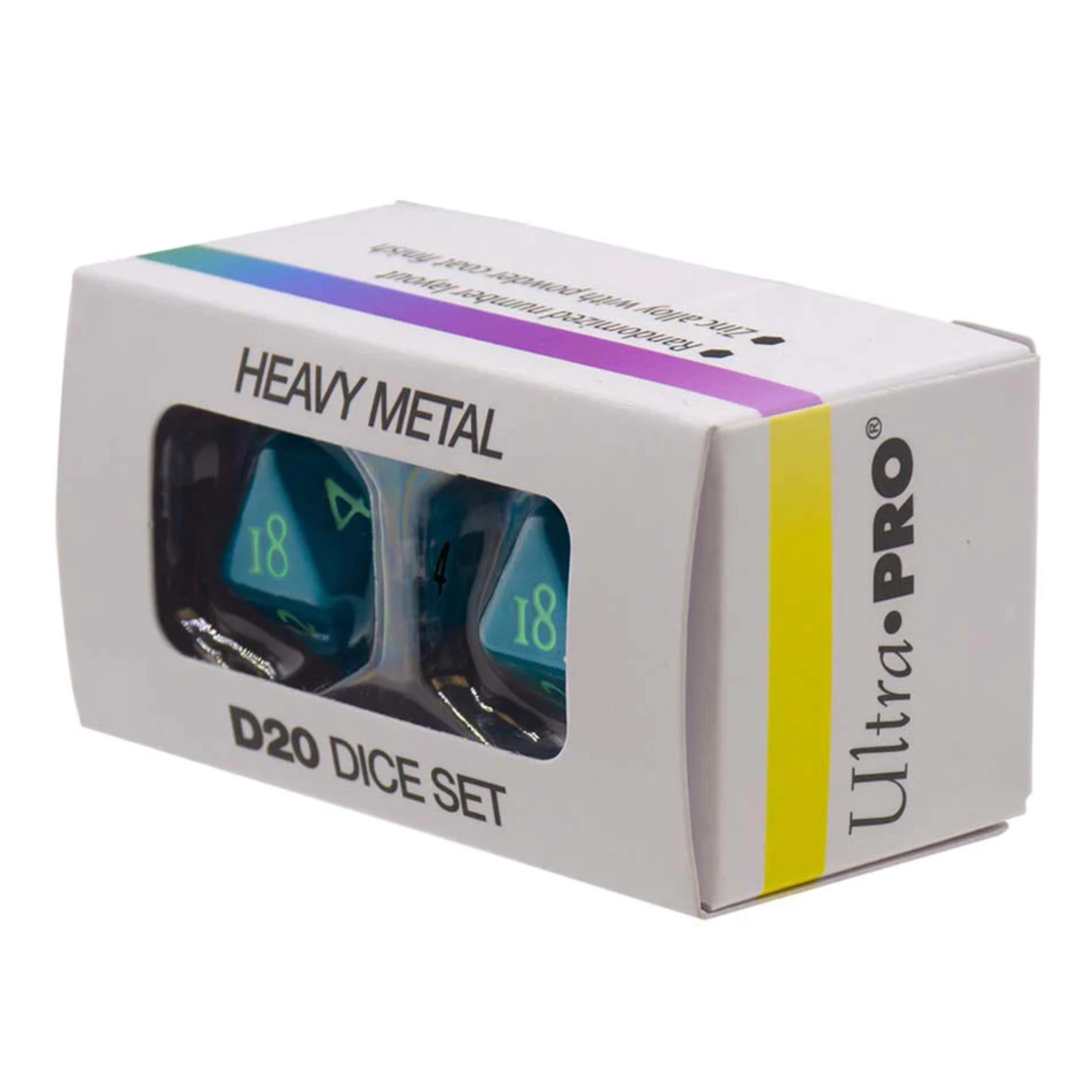 Accessoires Heavy Metal Dice - Vivid Teal
