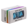 Ultra Pro Heavy Metal Dice - Vivid Light Blue