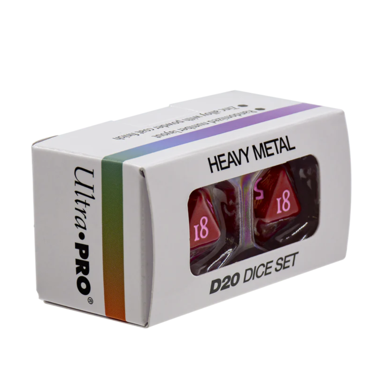 Accessoires Heavy Metal Dice - Vivid Red