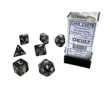 Accessoires Kit de Dés Chessex Translucent Smoke/White 7-Die
