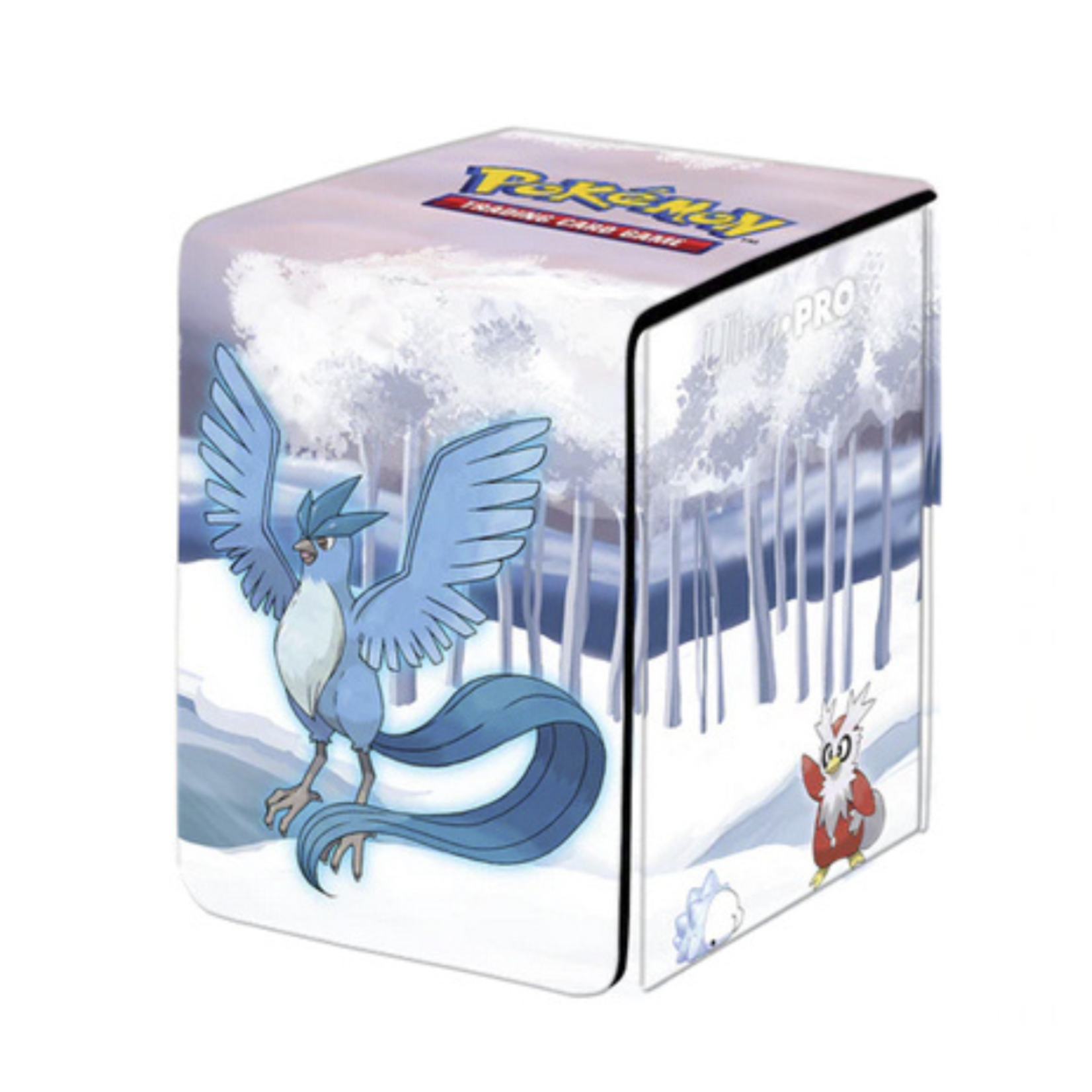 Ultra Pro Deck Box Alcove Flip - Pokemon - Gal Frosted Forest