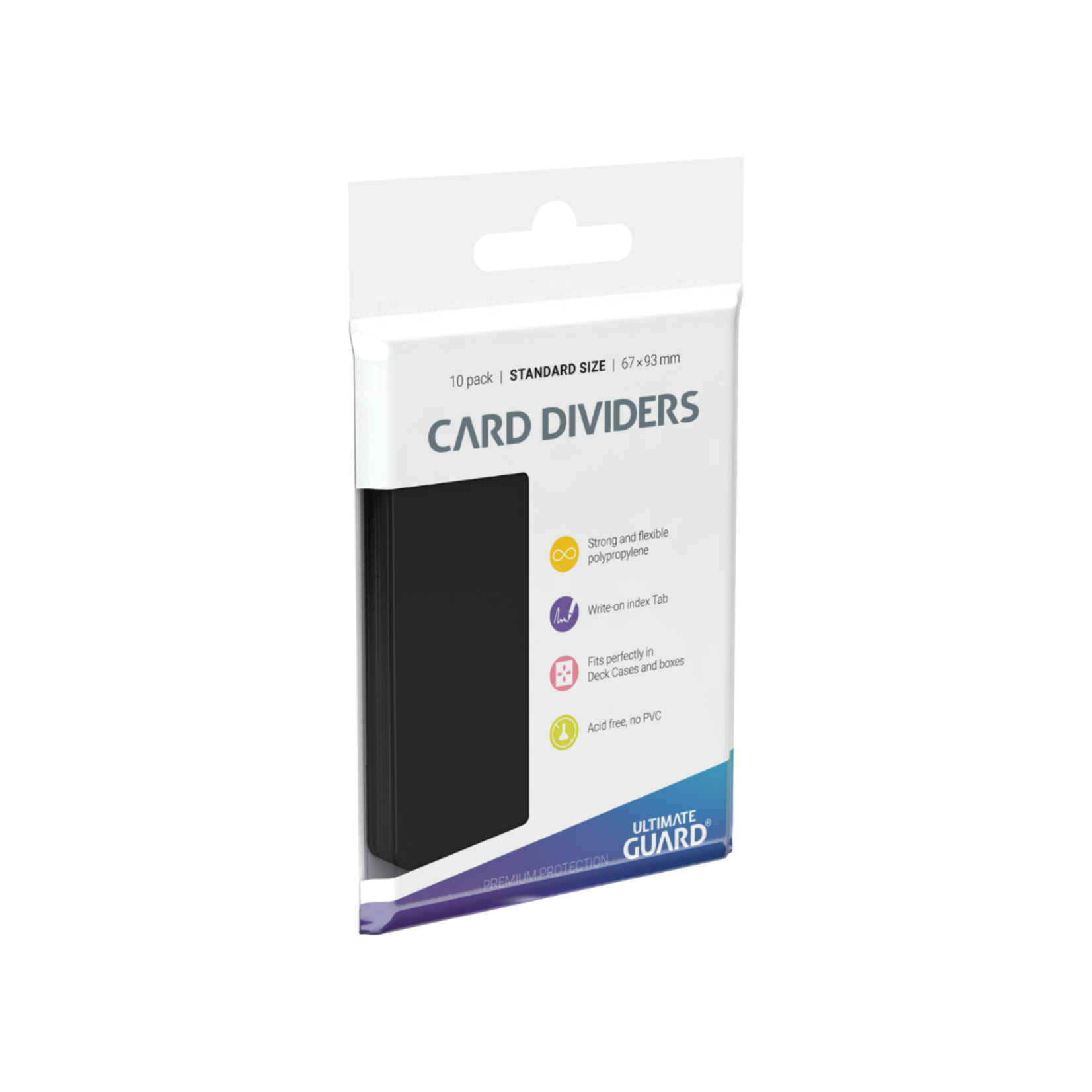 Ultimate Guard Card Divider (10) Black