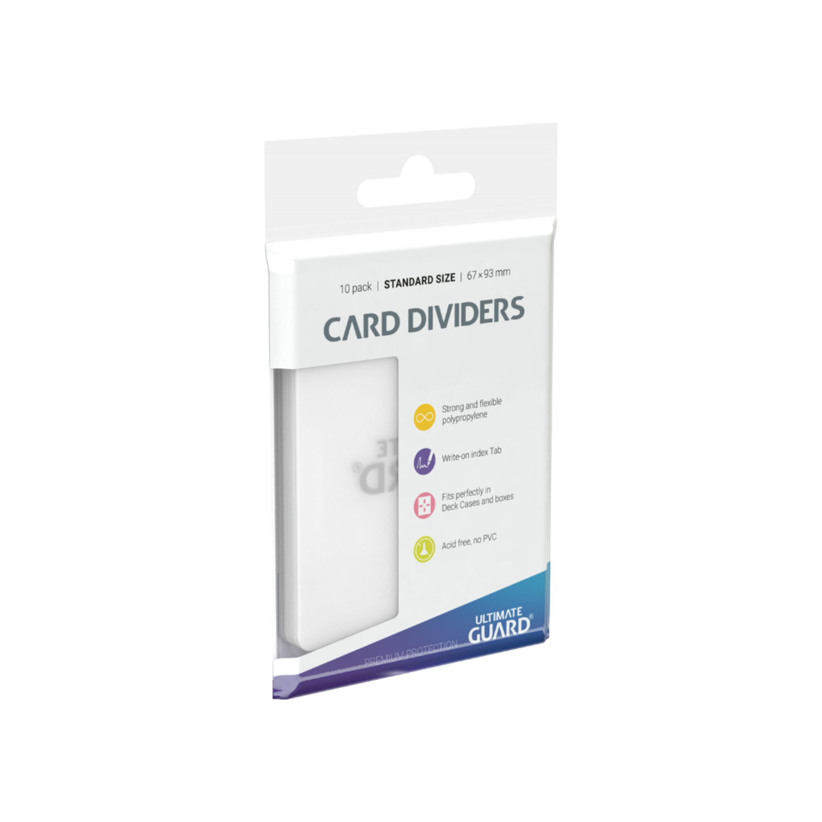Accessoires Card Divider (10) Transparent