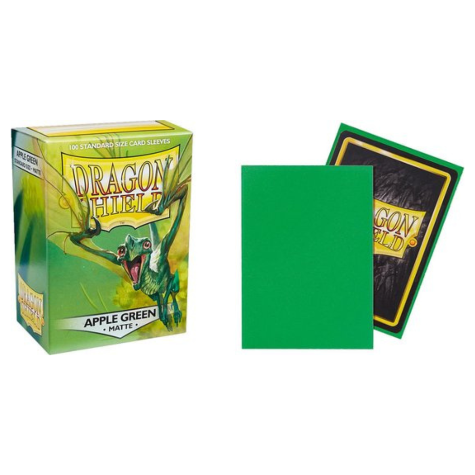 Accessoires Sleeves Dragon Shield - Matte (100) Apple Green