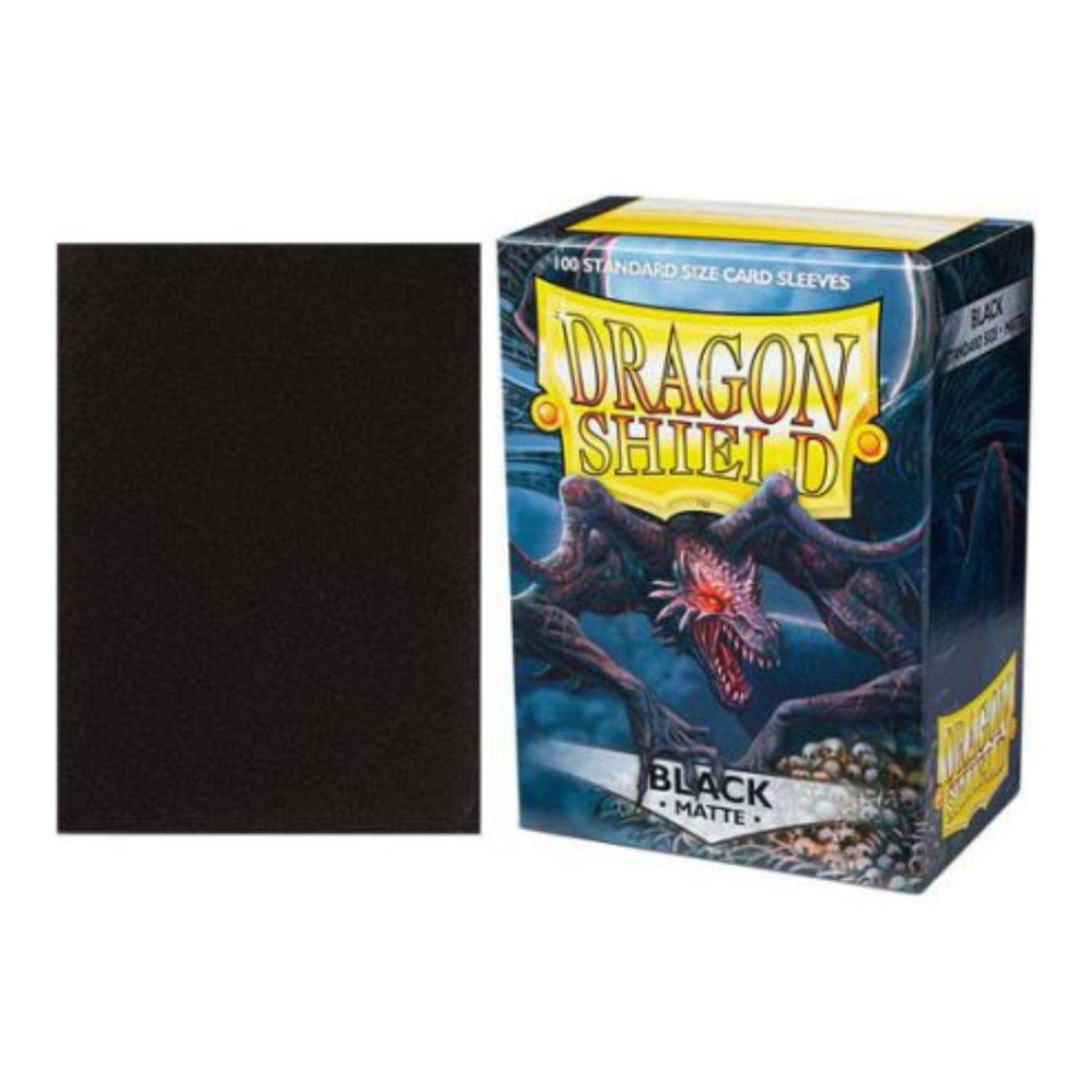 Sleeves Dragon Shield - Matte (100) Black