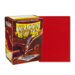 Sleeves Dragon Shield - Matte (100) Crimson