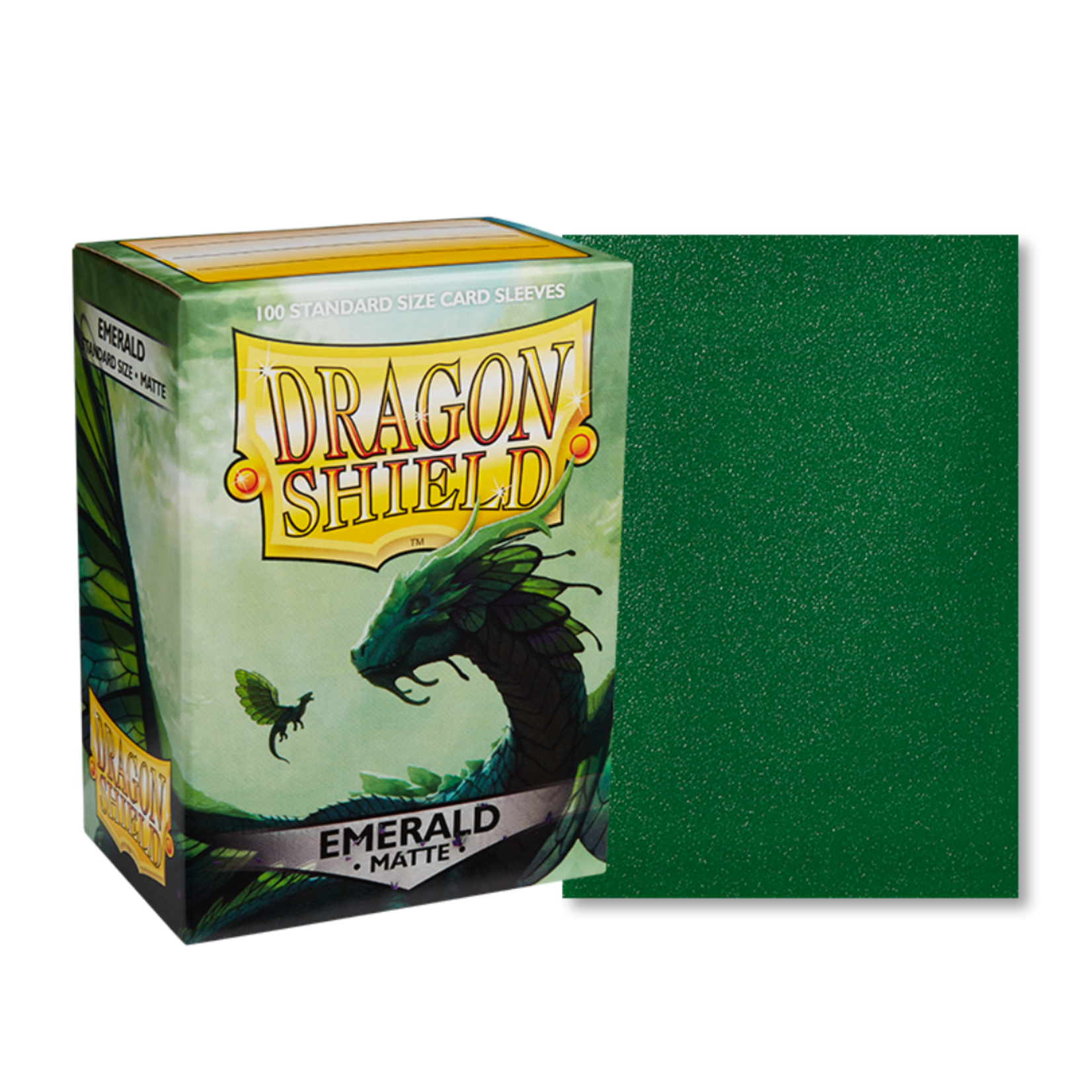 Accessoires Sleeves Dragon Shield - Matte (100) Emerald