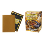 Accessoires Sleeves Dragon Shield - Matte (100) Gold