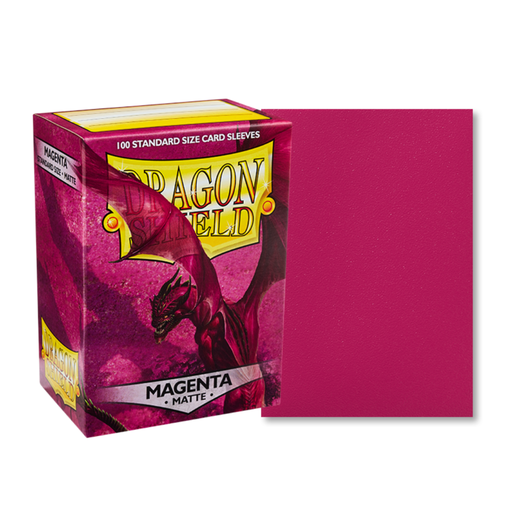 Sleeves Dragon Shield - Matte (100) Magenta