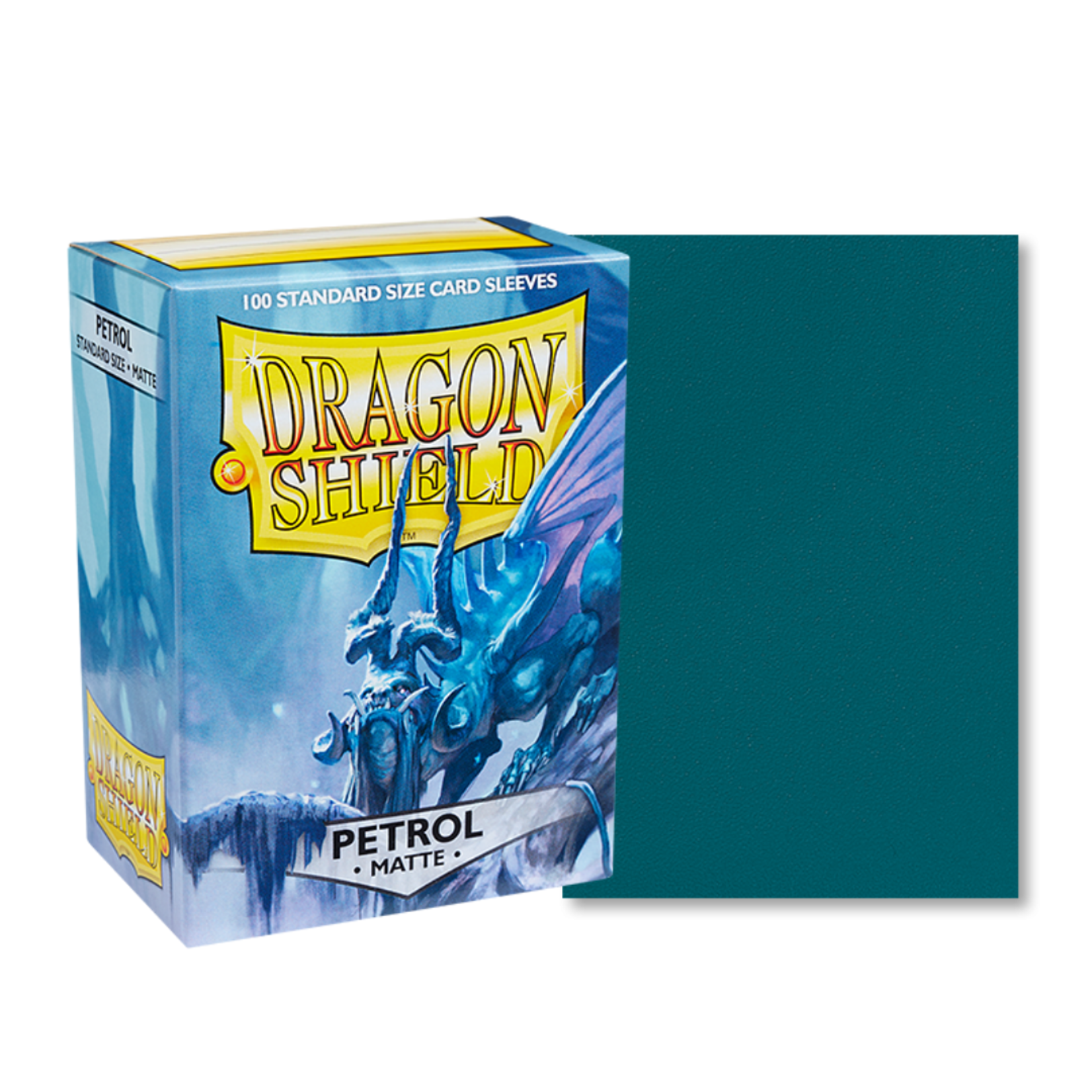 Accessoires Sleeves Dragon Shield - Matte (100) Petrol