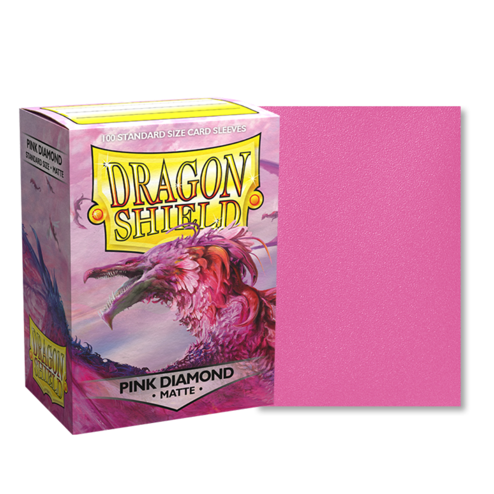 Accessoires Sleeves Dragon Shield - Matte (100) Pink Diamond