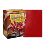 Accessoires Sleeves Dragon Shield - Matte (100) Ruby