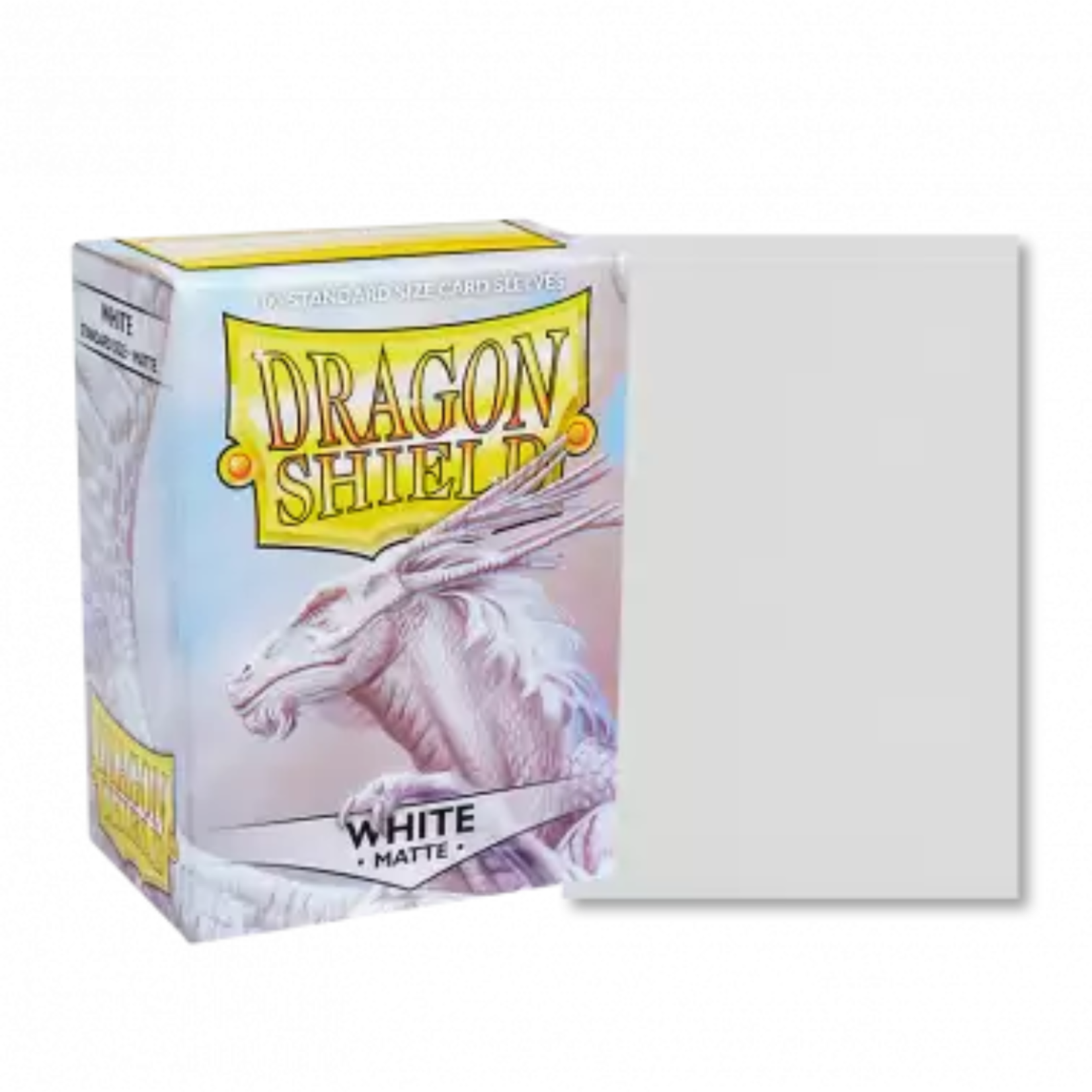 Accessoires Sleeves Dragon Shield - Matte (100) White