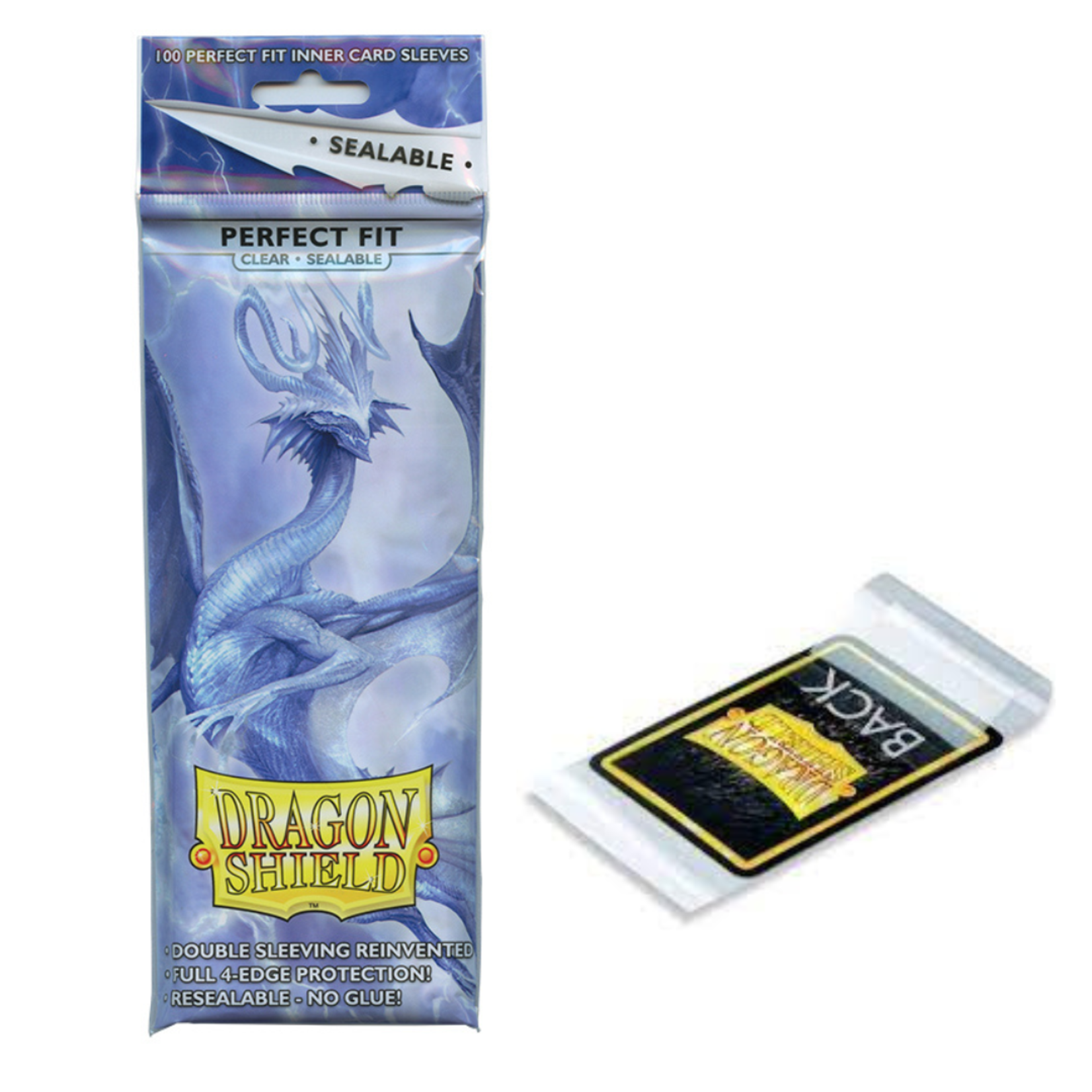 Sleeves Dragon Shield Perfect Fit Sealable (100) Clear