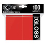 Ultra Pro Sleeves Eclipse Pro Gloss - 100 ct Apple Red