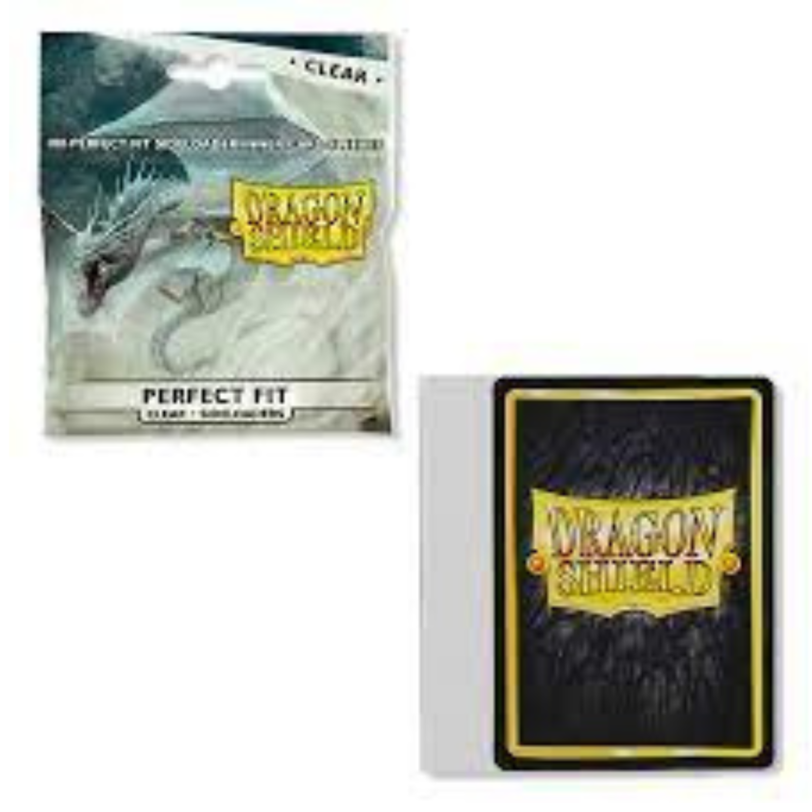 Accessoires Sleeves Dragon Shield Perfect Fit Sideloader (100) Clear