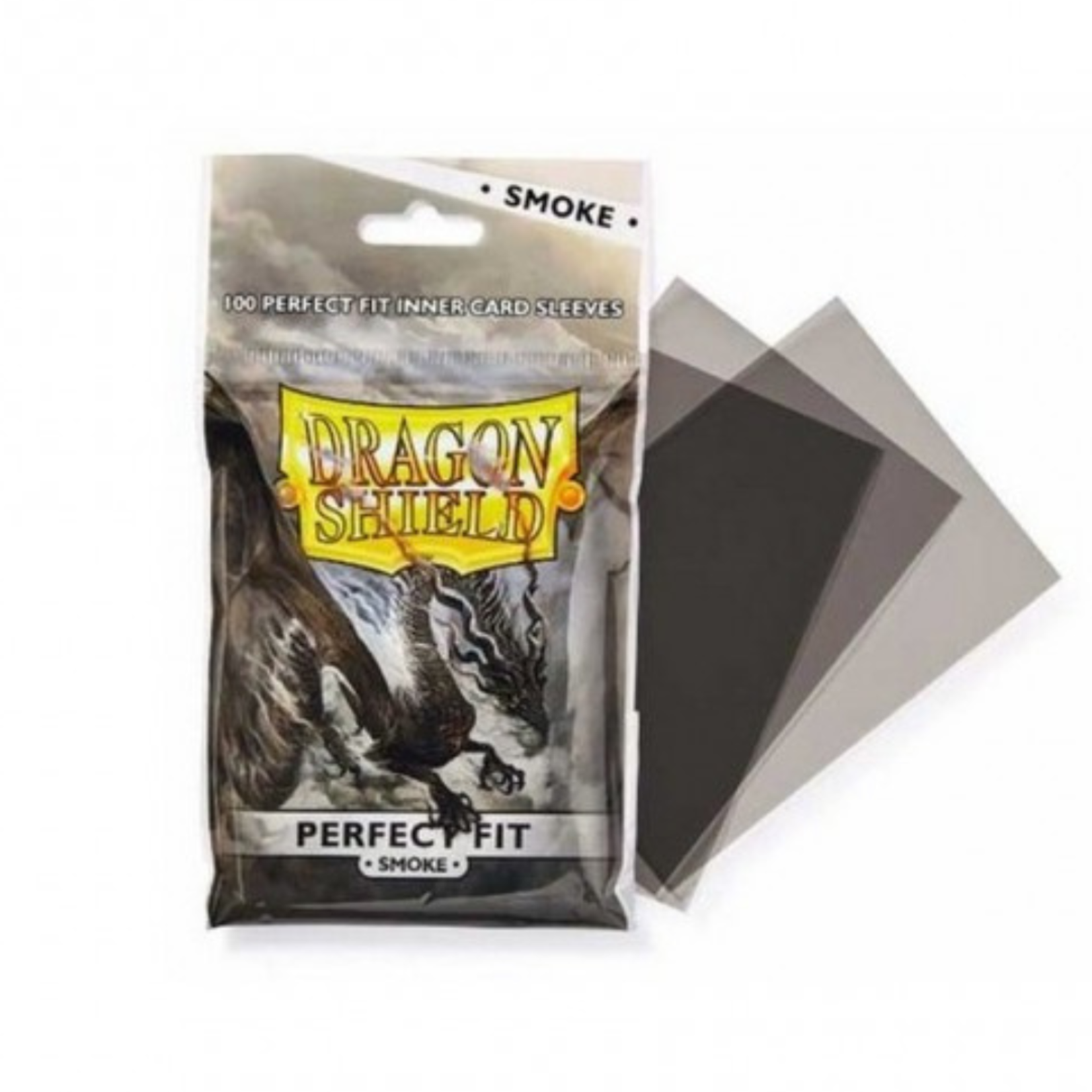 Accessoires Sleeves Dragon Shield Perfect Fit (100) Smoke
