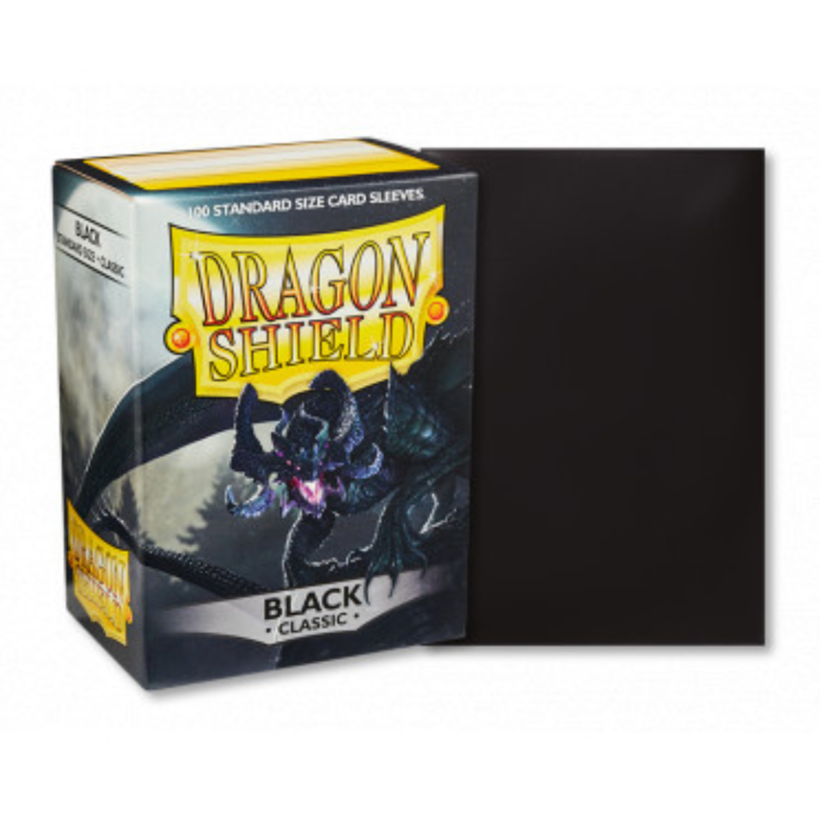 Accessoires Sleeves Dragon Shield - Classic (100) Black
