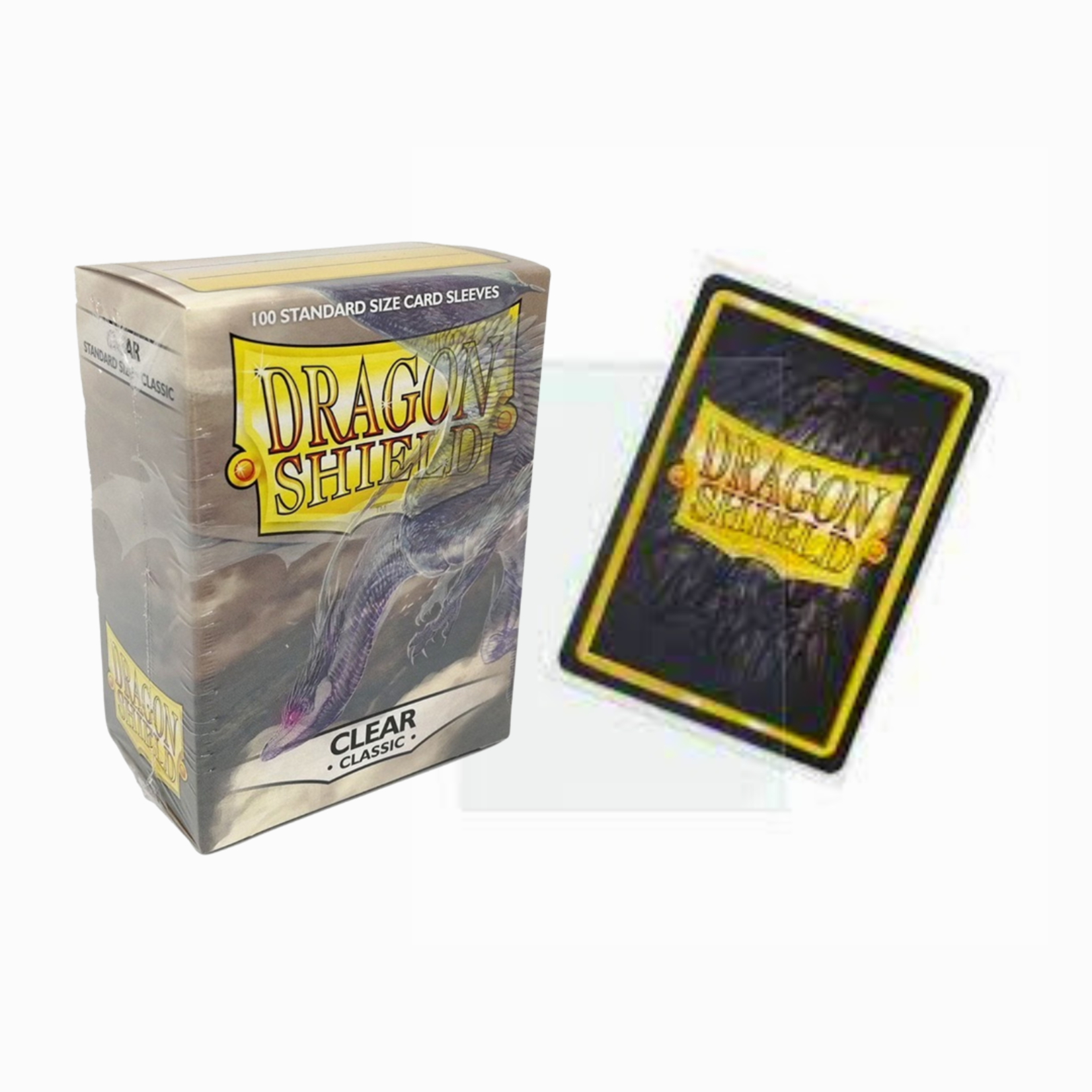 Accessoires Sleeves Dragon Shield - Classic (100) Clear