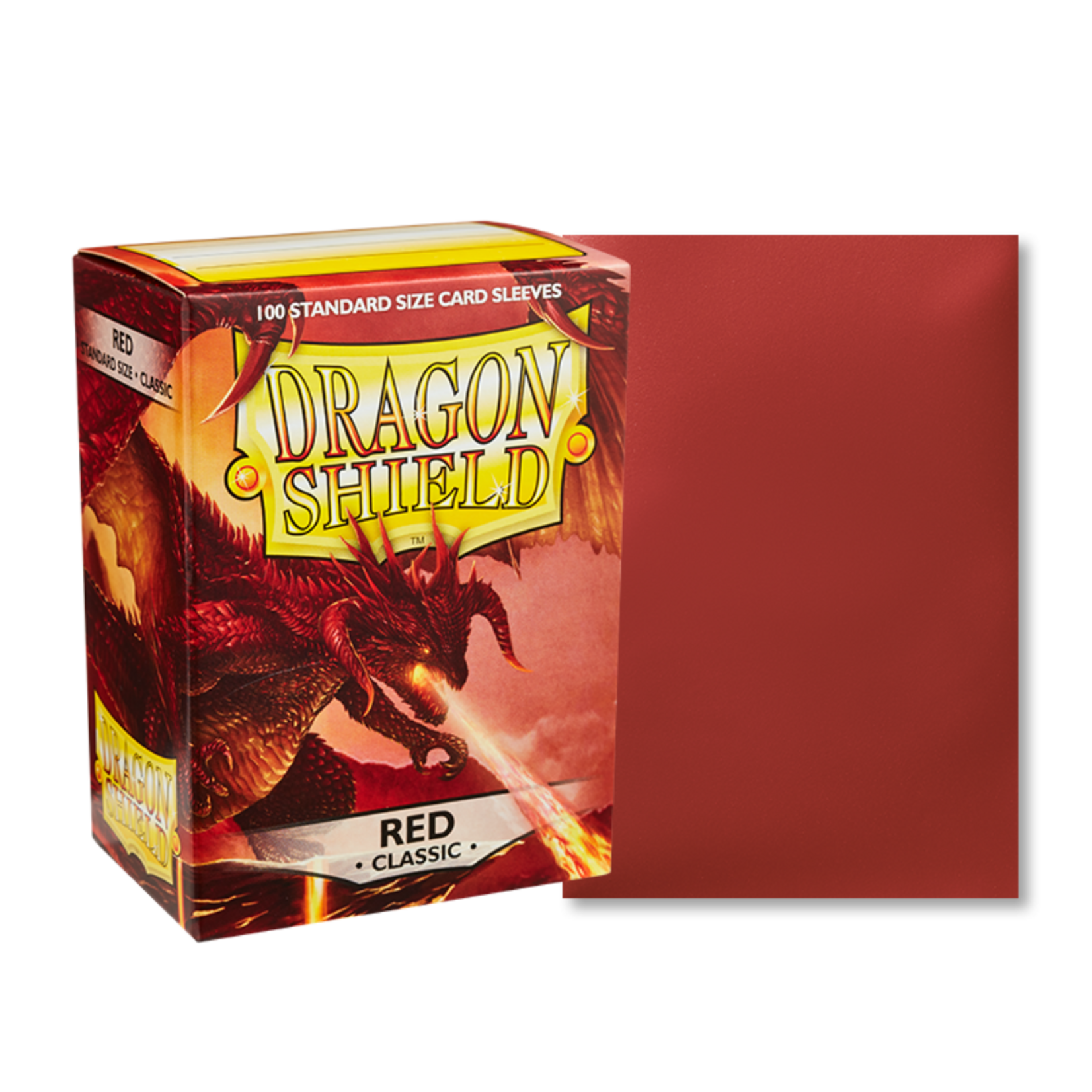 Accessoires Sleeves Dragon Shield - Classic (100) Red