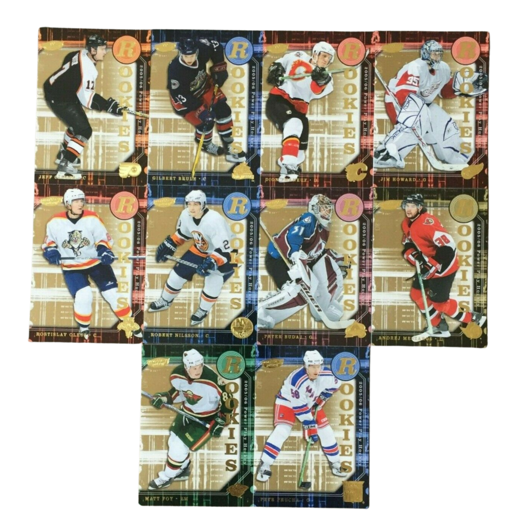 Hockey - Complete Set - 2005-06 PowerPlay - Rookie Red. Set (10)