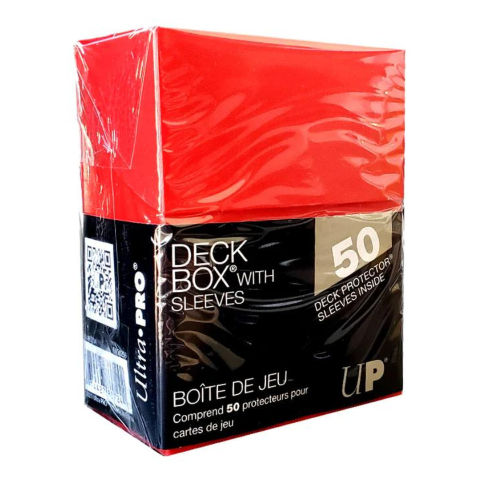 Ultra Pro Bundle Deck Box + 50 Sleeves - Red