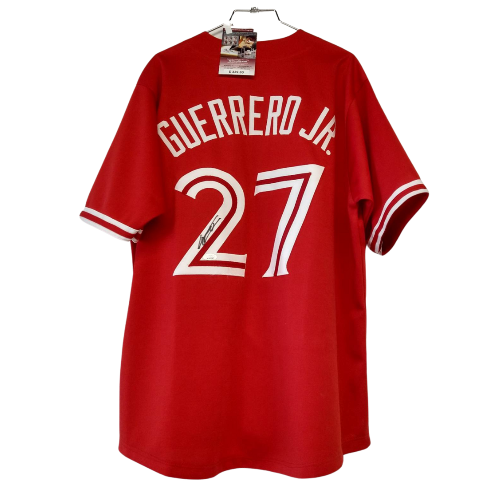 Leaf Baseball - Jersey Autographié  - Vladimir Guerrero Jr