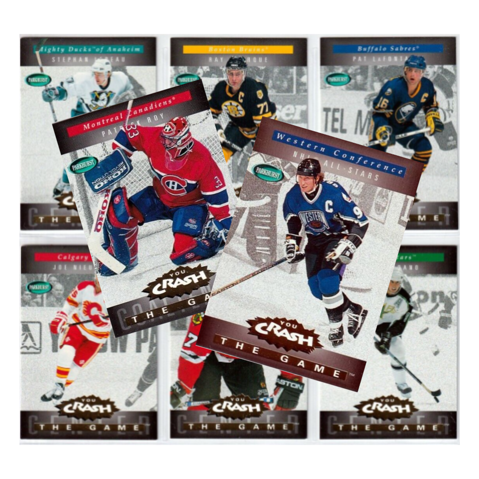 Hockey - Complete Set - 1994-95 Parkhurst You Crash the Game Gold (G1-G28)