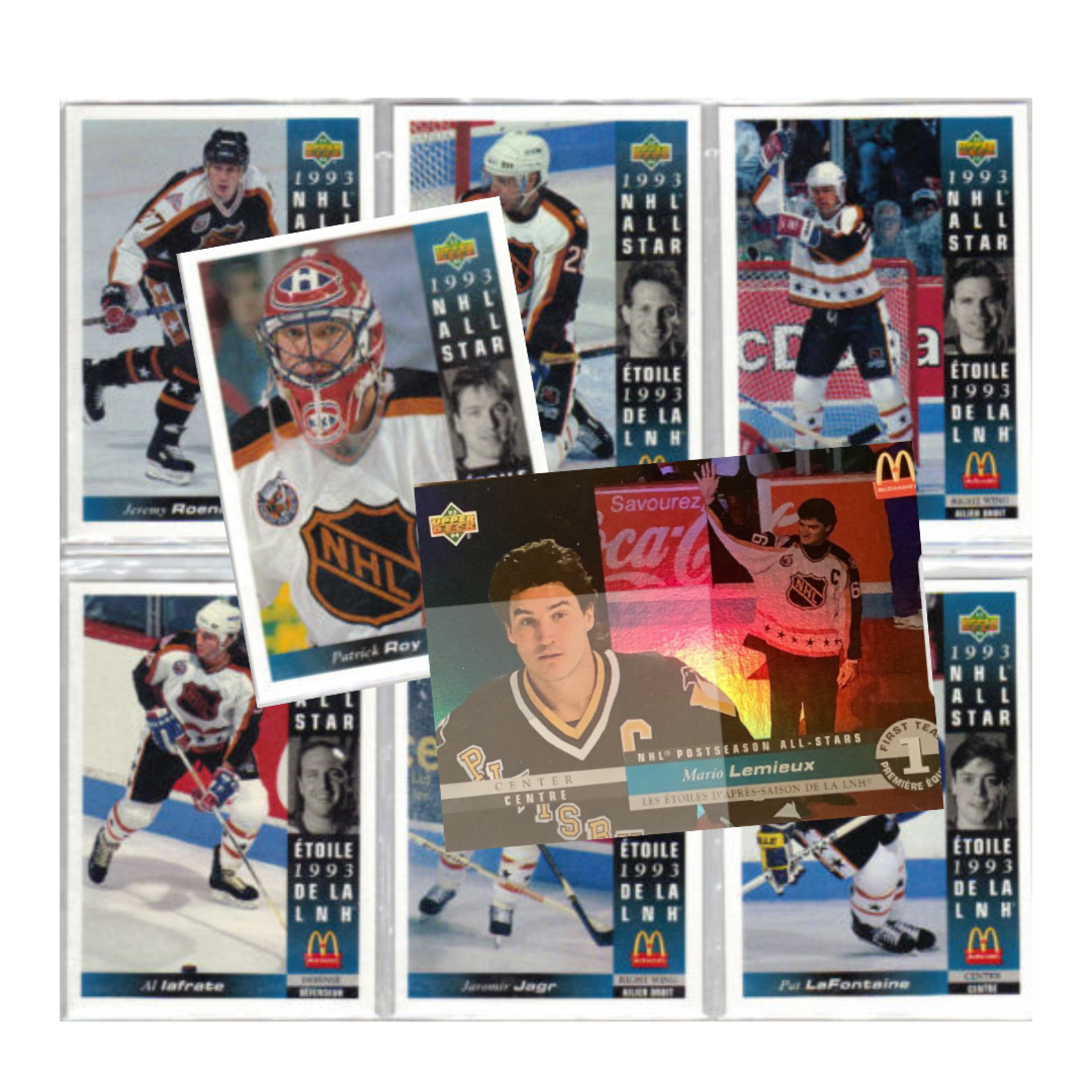Hockey - Complete Set - 1993-94 Upper Deck McDonald's (28 + 6 HG)